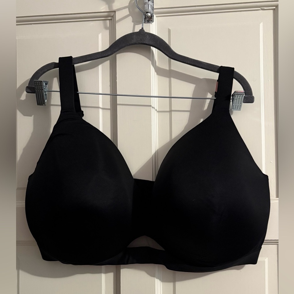Cacique Black Full-Coverage Smooth Everyday Bra